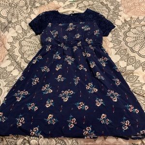 SO Girls Size L 10 12 Large Dress New NWOT Short Sleeve